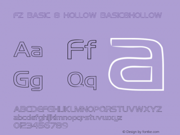 FZ BASIC 8 HOLLOW