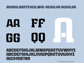 RudaSlabStencil-Regular