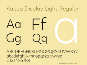 Kappa Display Light