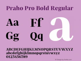 Praho Pro Bold