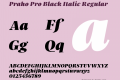 Praho Pro Black Italic