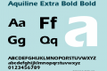 Aquiline Extra Bold