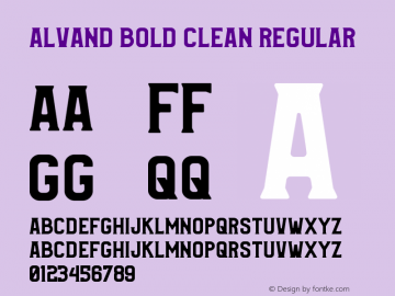 Alvand Bold Clean