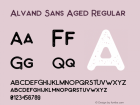 Alvand Sans Aged