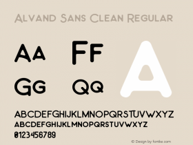 Alvand Sans Clean