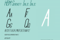 HBM Serenity Italic