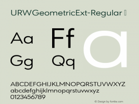 URWGeometricExt-Regular