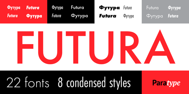 Futura PT Web Extra Bold