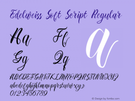 Edelweiss Soft Script