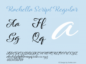 Rachella Script
