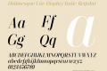 Didonesque Lite Display Italic