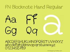 FN Blocknote Hand