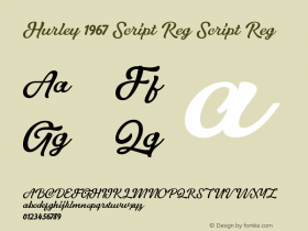 Hurley 1967 Script Reg