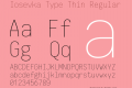 Iosevka Type Thin