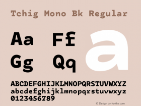 Tchig Mono Bk