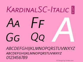 KardinalSC-Italic