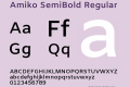 Amiko SemiBold