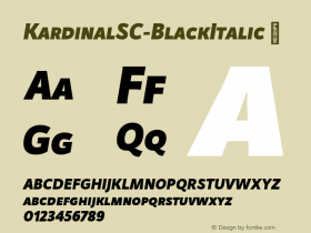 KardinalSC-BlackItalic