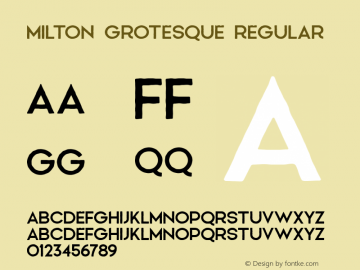 Milton Grotesque