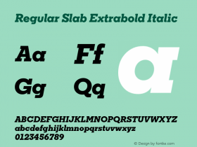 Regular Slab Extrabold