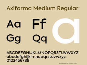 Axiforma Medium