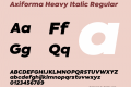 Axiforma Heavy Italic