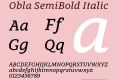 Obla SemiBold