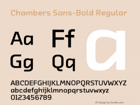 Chambers Sans-Bold