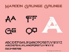 Maroon Grunge