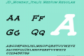 JD_Monday_Italic Medium