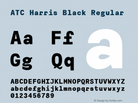 ATC Harris Black