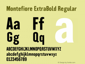 Montefiore ExtraBold