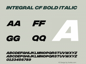 Integral CF Bold