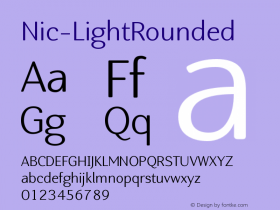 Nic-LightRounded