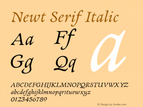 Newt Serif