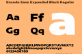 Encode Sans Expanded Black