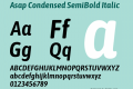 Asap Condensed SemiBold