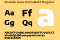 Encode Sans ExtraBold