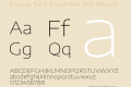 Encode Sans Expanded Thin