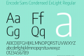 Encode Sans Condensed ExLight