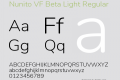 Nunito VF Beta Light