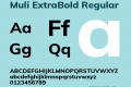 Muli ExtraBold