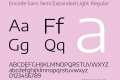 Encode Sans Semi Expanded Light