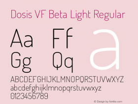 Dosis VF Beta Light