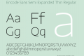 Encode Sans Semi Expanded Thin