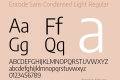 Encode Sans Condensed Light