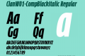 Clan-CompBlackItalic