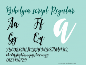 Biholgia script