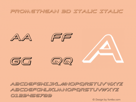Promethean 3D Italic