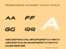 Promethean Academy Italic
